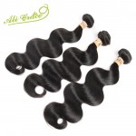 Ali Grace Malaysian Body Wave 3 Bundles Unprocessed Human Hair Weave Malaysian Virgin Hair Body Wave Natural Black Hair Weft 