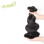 Ali Grace Malaysian Body Wave 3 Bundles Unprocessed Human Hair Weave Malaysian Virgin Hair Body Wave Natural Black Hair Weft 