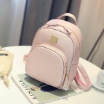 Alligator Pattern Girl School Bags For Teenagers  Women Small Backpack Black Leather Women's Backpacks Fashion Female Backpacks