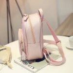 Alligator Pattern Girl School Bags For Teenagers  Women Small Backpack Black Leather Women's Backpacks Fashion Female Backpacks