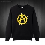 Anarchy Cog BMX New Fashion Men's Hoodies Fanny Men Sweatshirt Cotton Man Clothing Free Shipping Plus Size 2016 Autumn Winter