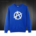 Anarchy Cog BMX New Fashion Men's Hoodies Fanny Men Sweatshirt Cotton Man Clothing Free Shipping Plus Size 2016 Autumn Winter
