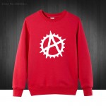 Anarchy Cog BMX New Fashion Men's Hoodies Fanny Men Sweatshirt Cotton Man Clothing Free Shipping Plus Size 2016 Autumn Winter