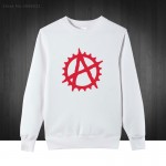 Anarchy Cog BMX New Fashion Men's Hoodies Fanny Men Sweatshirt Cotton Man Clothing Free Shipping Plus Size 2016 Autumn Winter
