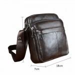 Angel Voices! Hot sale New fashion genuine leather men bags small shoulder bag men messenger bag crossbody leisure bag XP491