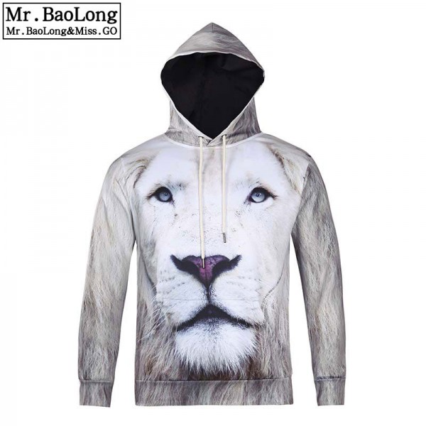 Animal Lion Printed Fashion Brand Hoodies Men/Women 3d Sweatshirt Hooded Hoodies With Cap And Pockets Hoody lovely Tracksuits