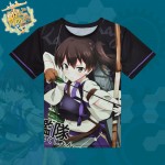 Anime Kantai Collection Kaga T-shirt Kancolle Polyester T Shirt Summer Active Otaku Men Women Tops