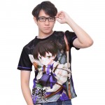 Anime Kantai Collection Kaga T-shirt Kancolle Polyester T Shirt Summer Active Otaku Men Women Tops