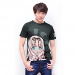 Anime Kantai Collection Yudachi T-shirt Kancolle Polyester T Shirt Summer Active Otaku Men Women Tees