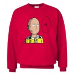 Anime One Punch Hero Saitama Oppai men sweatshirt hip hop style hoodies 2016 new autumn winter casual plus size harajuku hooded