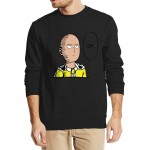 Anime One Punch Hero Saitama Oppai men sweatshirt hip hop style hoodies 2016 new autumn winter casual plus size harajuku hooded