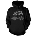 Arctic Monkeys Am Logo Soundwave Hooded Top Music Band Rock Punk Pullover Hoody Hoodie Hood Sweat shirt Top