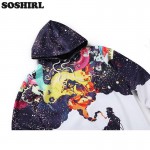 Artistic Jazz Hoodie Novelty Painter Creative Sweatshirts Spring/Autumn Casual Tops Clothing Print Ceatividad Smoking Man Tops