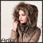 Artka Women's Autumn Winter Vintage Hooded Collar Long Sleeve Contrast Color Midi Pattern Thick Down Jacket YK12348D Artka Women's Autumn Winter Vintage Hooded Collar Long Sleeve Contrast Color Midi Pattern Thick Down Jacket YK12348D