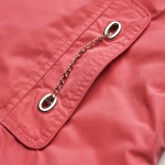Astrid 2016 Women's Coat High Quality Spring Autumn Trench Coat Slim Hooded  Chain Big Size Fashion AY-1670