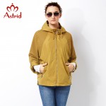 Astrid 2017 High Quitly Trench Coat for Women Plus Size Women Windbreaker Spring and Autumn Coat Big Size coat female AS-2797