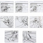 Automobile Radio Panel Door Clip Trim Dash for Audio Removal Installer Pry Repair Tool Set 12pcs/set Car Panel Removal Tools #HP