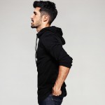 Autumn Mens Casual Hoodies Patchwork Black Pullover Man's Brand Clothing Male Wear Slim Hooded Clothes Tracksuits Tops