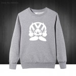 Autumn Winter Brand VW FACE Volkswagen Auto Printed Hoodies Graphic Tees Mens Sweatshirts Cotton O Neck Pullover