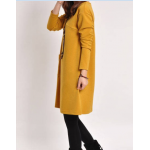 Autumn Winter Fashion Korean Style Women Casual Dress Long Sleeve With Pockets Big Size Bottom Dress