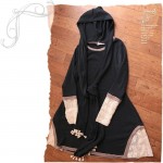 Autumn Winter Vintage Style Women Tunic Knitted Patchwork Lace Dress With Scarf Loose Casual Japan Mori Clothing 16724