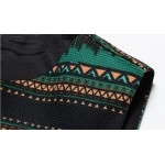 Autumn and Winter New Women Vintage Fashion Print Sleeveless Slim Sexy Office Casual Elegant Long Dress C813