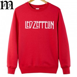Autumn and winter Led Zeppelin Rock Men's Hoodies For Men  Plus Size
