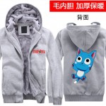 Autumn and winter coat Hoodies animation around fairy tail Harpy thick warm Hoodies men and women