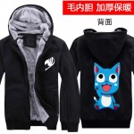 Autumn and winter coat Hoodies animation around fairy tail Harpy thick warm Hoodies men and women