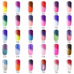 Azure 12ML Temperature Chameleon Nail Gel Polish Thermal Color Change UV GeL Nail Soak Off Gel Nail Polish Changing Color Gel