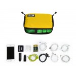 BAGSMART Electronic Accessories Packing Organizers for Earphone USB SD Card Charger Data Cable Travel Bag Pack Suitcase Case 