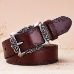 BAIEKU belts for women designer brand high quality leisure joker ms student belts contracted wind leather decorative belt