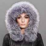 BASIC  EDITIONS Womens Winter Long Slim Parka 3M Thinsulate Warm Parka Clothing Large Fur Collar Jacket - 14W-14