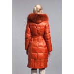 BASIC-EDITIONS new women's winter down coat fox fur collar jacket - 12W-54