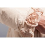 BASIC-EDITIONS winter Slim Hooded fur collar fur cuffs flowers in long down jacket style - 10W-04D