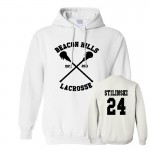 BEACON HILLS LACROSSE Maroon Hoodie Wolf Stiles Stilinski Teen 24 Tracksuits Pullovers Cheap Crewnecks Sweatshirts Moleton