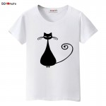BGtomato super cool elegant cat t shirts for women originality design fashion 3D shirts Brand good quality soft casual tops