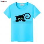 BGtomato super cool elegant cat t shirts for women originality design fashion 3D shirts Brand good quality soft casual tops