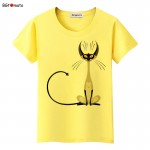 BGtomato super cool elegant cat t shirts for women originality design fashion 3D shirts Brand good quality soft casual tops