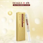 BIOAQUA Brand Silk Protein Hyaluronic Acid Liquid Skin Care Moisturizing Anti Wrinkle Anti Aging Collagen Essence Cream 10ml