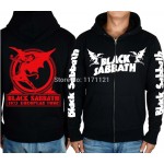 BLACK SABBATH LINE UP MUSIC HOODIE Band World Tour  heavy metal CLASSIC METAL black 100% cotton hoodie