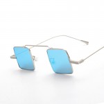 BOUTIQUE New Men Steampunk square sunglasses Women fashion Coating high quality Glasses Oculos de sol K9041
