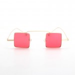 BOUTIQUE New Men Steampunk square sunglasses Women fashion Coating high quality Glasses Oculos de sol K9041