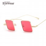 BOUTIQUE New Men Steampunk square sunglasses Women fashion Coating high quality Glasses Oculos de sol K9041