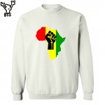 BTS AFRICA Power Rasta Reggae Music Logo men's sweatshirt Autumn winter  man Camisetas Print casual  fleece hoodies sweatshirts