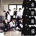 BTS Bangtan Boys kpop hooded sweatshirts number letter moletom (IN THE MOOD FOR LOVE) outfit k-pop long sleeve hoodie clothes