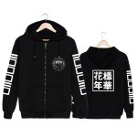 BTS Bangtan Boys kpop hooded sweatshirts number letter moletom (IN THE MOOD FOR LOVE) outfit k-pop long sleeve hoodie clothes