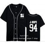 BTS moletom kpop bulletproof youth club second album WINGS around baseball uniform short-sleeved shirt male and female student 