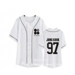 BTS moletom kpop bulletproof youth club second album WINGS around baseball uniform short-sleeved shirt male and female student 