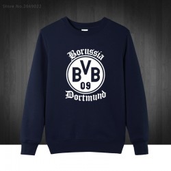 BVB Borussia Dortmund Foot ball Boy Mens Hoodies  2016 Autumn Winter Pullover Novelty Long Sleeve Cotton Sweatshirts For Man